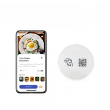 Cina Ordina Impermeabile NFC Epossidico Codice QR Menu Cassaforte senza contatto Tavolo da pranzo ordinazione e pagamento. produttore