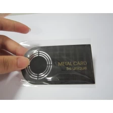 China Stainless Steel Metal Business Cards in Carving Crafts manufacturer