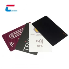 Cina Commercio all'ingrosso personalizzato 13.56mhz 1K Chip F08 Smart card senza contatto NFC Smart Key Hotel RFID Card produttore