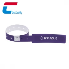 China Adjustable Long Range UHF RFID Paper Party Wristbands manufacturer