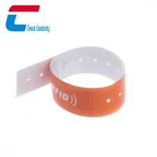 China Alien H3 Passive UHF Disposable Paper Festival Wristbands manufacturer