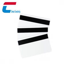China High Quality Blank Magnetic Stripe Cards manufacturer