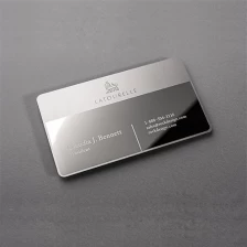 China mirror etching stainless steel metal business card manufacturer