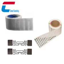 porcelana Etiqueta adhesiva de papel UHF RFID para gestión de activos fabricante
