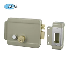 China 12vdc cylinder electric lock with safe latch for door home security lock manufacturer