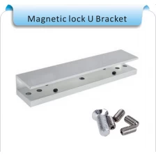 China ACM-Y180U 180kg U magnetic lock bracket for Glass Door manufacturer