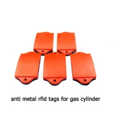 China Etiqueta ABS RFID UHF anti-metal para cilindro de gás fabricante