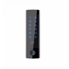 porcelana ACM-216A RFID de alta calidad Caja de metal para exteriores Control de acceso de puerta impermeable Teclado táctil Lector de tarjetas inteligentes fabricante
