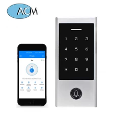 الصين ACM-231 13.56MHz Touch Keypad Bluetooth RFID Access Control with TTLock APP Compatible with Mifare Card الصانع