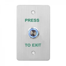 China ACM-K15B-LED 304 Stainless Steel Exit Button with LED manufacturer