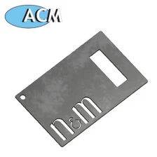 Cina Apribottiglie per carte di credito in acciaio inossidabile ACM-M003 produttore