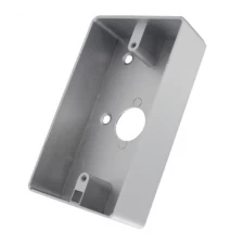 porcelana ACM-M70S Caja trasera de aleación de zinc de 28 mm de espesor para puerta Interruptor de salida de metal Botón pulsador Caja trasera Espesor Superficie de espejo Aleación de zinc fabricante