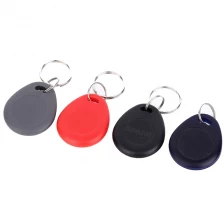 China Cheap RFID ISO14443A 13.56MHZ Tag HF Waterproof Access Control Keychain Price manufacturer
