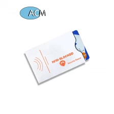 porcelana 10x Identificación de bloqueo RFID Tarjeta de crédito 2x Pasaporte Protector de funda segura Soporte antirrobo fabricante