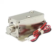 中国 DC 12V小蓄电池锁电子门螺栓锁抽屉文件柜锁 制造商