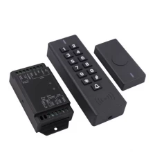 China ACM302 High Secure Single Door Wireless Access Control Kits with Mini Wireless Controller and Wireless Exit Button manufacturer