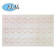 China Layout 3 * 8 PVC-Karteneinlage Hersteller
