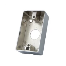 China M50 Access Control Exit Switch Mirror surface Zinc Alloy Bottom Box 86*50 Zinc Alloy Metal Box manufacturer
