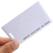 Cina Carta di spessore di mango TK4100 RFID Card 25khz Clashell Smart card produttore