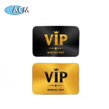 China PVC / Plástico CMYK impressão offset e serigrafia impressão sociedade cartão de visita cartão VIP fabricante