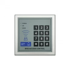 China Plastic Access Control Keypad Standalone Access Controller Support RFID Card And Pin Code manufacturer