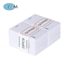 porcelana Proximity Blank IC MF Blank Cards 1.8mm Thickness 13.56Mhz RFID Thick Clamshell Card fabricante