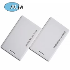 China Cartões em branco em branco da proximidade IC em branco da espessura de 1.8mm 13.56 MHz Cartão da pestana RFID RFID fabricante