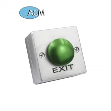 China Metal Push Button Switch Green Mushroom Exit Switch manufacturer