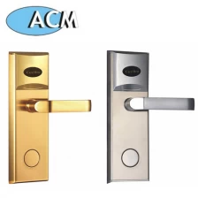 China Stainless Steel Keyless Electronic Door Lock Hotel Card manufacturer