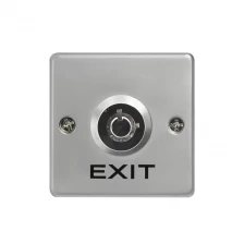 China Stainless Steel Push-Button Switch With Key manufacturer