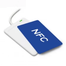 Китай Белая карта PVC двойной частоты RFID перезаписываемая карта с 125 кГц и 13,56 МГц чипом производителя