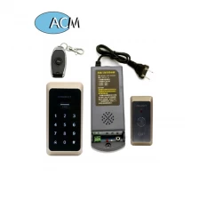 China Wireless wifi waterproof touch screen metal keypad RFID access control with remote control button manufacturer