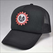 China 100 polyester printed trucker cap manufacturer