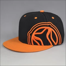 China 2013 personalizado moda chapéu snapback boné de beisebol brim liso fabricante