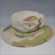 porcelana Protección UV al aire libre de Camo sombrero del cubo fabricante