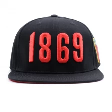 China Custom Snapback Cap With String, Snapback Hat With String manufacturer