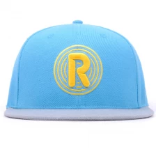 China Custom Snapback Cap with Embroidery and Cotton Fabric manufacturer