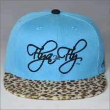 porcelana Snapback de leopardo personalizados sombreros fabricante