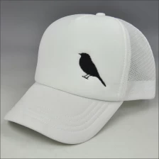 中国 刺繍白い帽子キャップ メーカー