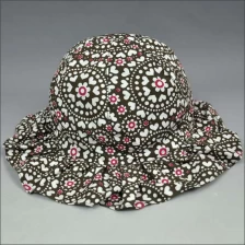 China Bloemen Falbala rand babyschaal hoed fabrikant