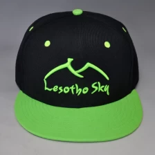 China Fluorescent 3D embroidery snapbacks manufacturer