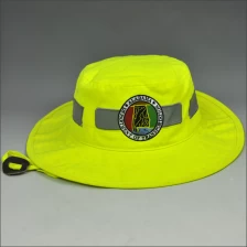 China Proteção UV fluorescente ao ar livre balde chapéu fabricante