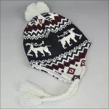 Chine casque d&#39;hiver Jacquard bonnet fabricant
