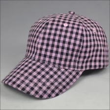 China Leather strap baseball cap manufacturer