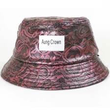 China Popular bucket hat with woven label manufacturer