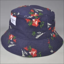 China Printing pattern canvas bucket hat manufacturer