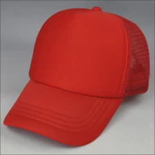 China Red trucker mesh cap in China manufacturer