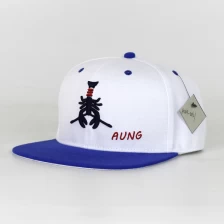 Κίνα αμερικανική σημαία κατασκευαστής επίπεδη καπάκι Κίνα, απλό καπέλο snapback κατασκευαστής