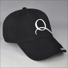 China baseball cap with logo, 100% acrylic snapback cap manufacturer