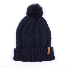 Κίνα Beanie καπέλο σχεδιαστής μόδας, καπέλο μάλλινα πλέξιμο μοτίβο 2 βελόνες κατασκευαστής